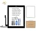 iPad 4 Model A1458, A1459, A1460 Black Screen Replacement Touch Screen Digitizer Glass Assembly Includes Home Button Camera Holder Pre Installed Adhesive Stickers Bezel Frame and Professional Tool Kit primary