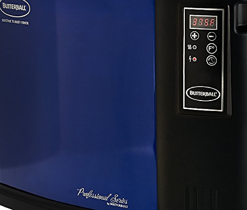 Click Here to See More Images Masterbuilt Butterball XXL Digital Indoor Electric Turkey Fryer (Largest Capacity, Newest Model) (Blue)