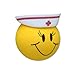 Quantity 2 pcs - Tenna Tops Happy RN Nurse Car Antenna Topper / Car Antenna Ball / Rear View Mirror Dangler