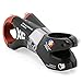 Felice Acekit Aluminum Alloy 31.8mm 7 Degree Bicycle Stem for Road Bike AM XC Mountain Bike with 1 1/8 Steer Tube and 1 1/4 Handlebar-Black