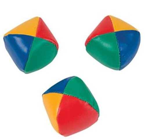 SET OF 3 LEARN TO JUGGLE BALLS JUGGLING BALL WITH INSTRUCTIONS 2.25