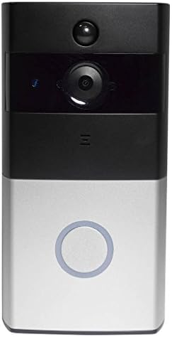 1MP 720p HD Wireless Wi-Fi Video Doorbell IP Home Security Camera w/ Built in 8G Memory, Motion Detection PIR, Tamper Alarm Infrared Night Vision, Two Way Audio & Free IOS + Android Apps