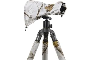 LensCoat LCRSMSN Raincoat RS for Camera and Lens, Medium (Realtree AP Snow)