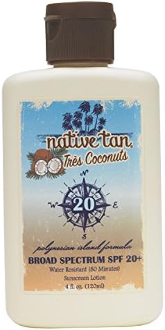 Native Tan Broad Spectrum Sunscreen Lotion 4 fl. oz. (SPF 20)