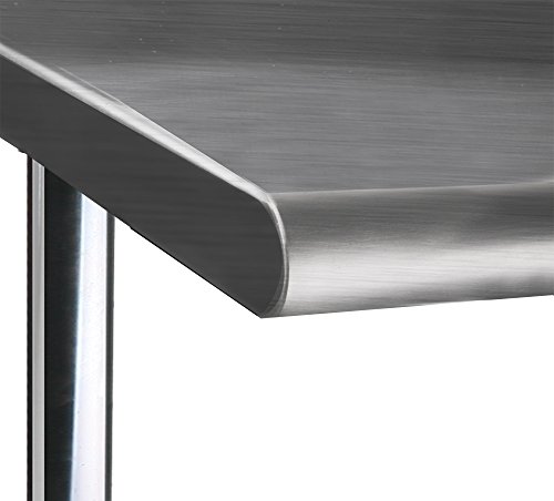 Z Grill Stainless Steel Prep Work Table 24 x 48 inches for Commercial Kitchen Restaurant - Thumbnail 3