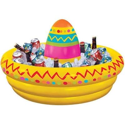 Fiesta Sombrero Inflatable Cooler Birthday Party Supplies Decoration