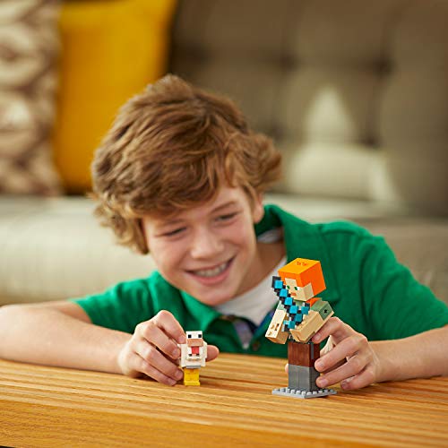Minecraft Lego 21149 BigFig Alex mit Huhn – Bild 7