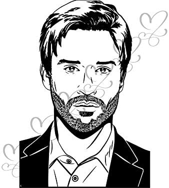 Beard Man Men Retro Style Hairstyle Barber Fashion Model