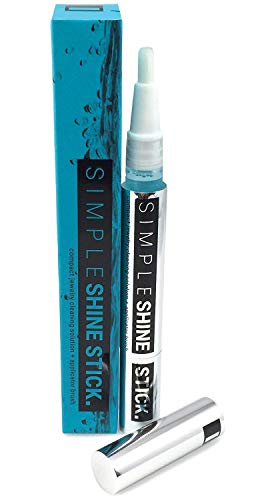 Simple Shine. Stick | Compact Diamond Cleaning Brush and Jewelry Cleaner Solution All-in-One