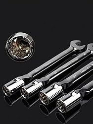 FLZOPSER 11mm Double Headed Rotary Hex Socket Head