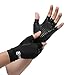 Copper Compression Arthritis Gloves - Guaranteed Highest Copper Content. #1 Best Copper Infused Fit Glove for Women and Men. Carpal Tunnel, Computer Typing, and Everyday Support for Hands (1 Pair) primary