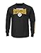 NFL Pittsburgh Steelers Men's Long Sleeve Crew Neck Fleece Tee, Large, Black