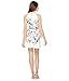 Ted Baker Women's SAMM Passion Flower Skater Dress, Ivory, 0