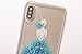 Urberry iPhone X Case, iPhone X Bling Case, Wedding Girl Design Shock-proof Case for iPhone X with a Free Screen Protector (Blue)