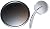 Pizza Pan and Cutter Bakeware Set - Nonstick 12 Inch Round Aluminum Dish and 2 Inch Wheel Kit Brings the Local Parlor to Your Home and Dinner Table
