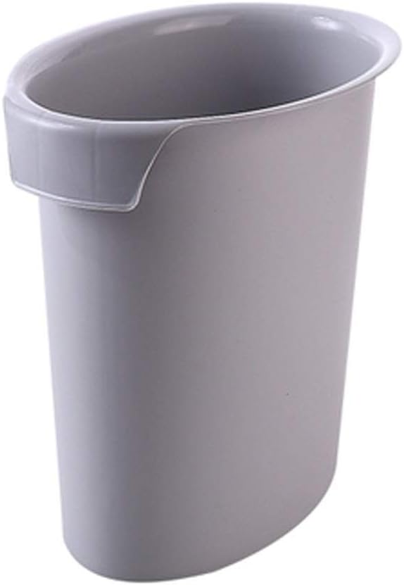 AtR Contenedor de Basura Redondo sin Tapa Papelera de plástico