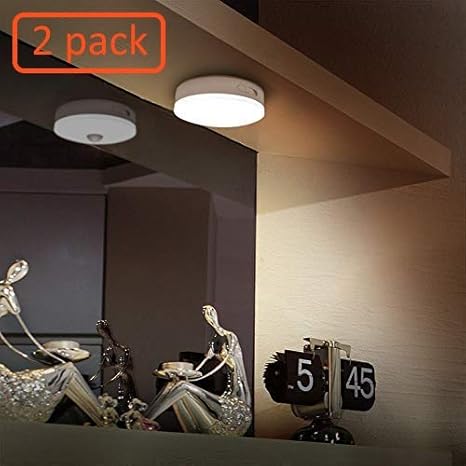 2pack Wireless Pantry Lights Closet Lighting Motion Sensor Lights