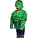 Dressy Daisy Boys' Muscle Incredible Hulk Avenger Superhero Costume Halloween Party Size 3T-4T