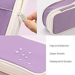 Arnuixty Colorful Large Storage Pencil Case Pen Bag