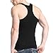 Xudian Men Tank Top Stretchy Athletic Sleeveless Shirt Crew-neck for Men Crew-neck
