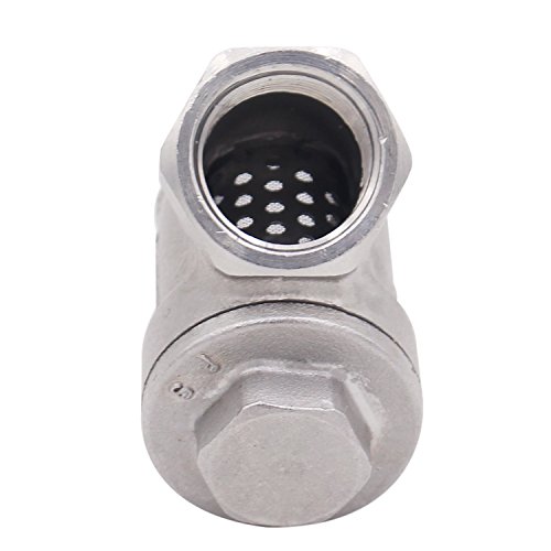 1/2 Wye Strainer Mesh Filter Valve - 800 WOG Stainless Steel SS316 CF8M new by DERNORD