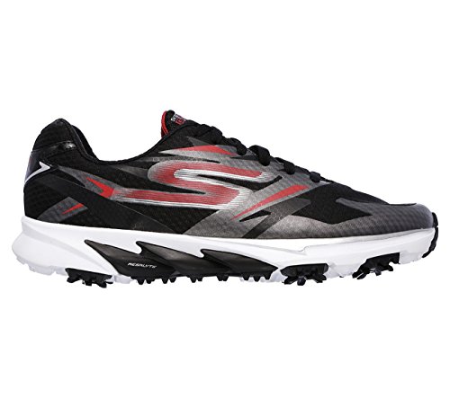 Skechers Performance Men's Go Golf Blade Golf Shoe, Red/Black, 9 M US