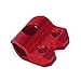 JFG RACING Red CNC Billet Aluminum Brake Line Hose Clamp Holder For For CR125 CR250R CRF250R CRF250X CRF450R CRF450X CRF250L