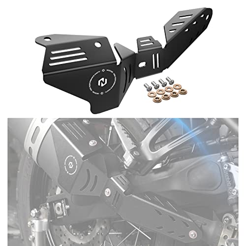 NICECNC Black Heat Shield Guard Cover Compatible with Yamaha Tenere 700/XTZ 700 2019-2023