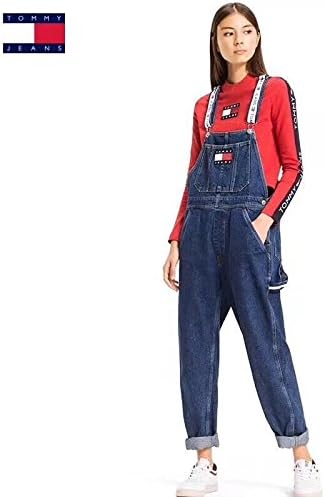 Amazon Tommy Hilhiger レディースデニムサロペット ロングパンツ ジーンズオーバオール つりズボン ジーンズ 通販