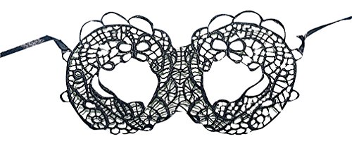 Maze Women's Various Red Or Black Complex Lace Filigree Mysterious Eye Masks