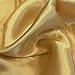 MDS Pack of 25 PCS Satin Chair Sashes Charmeuse Sateen Dining Chair Bows Ribbon Ties Back Sash for Wedding Party Birthday Home Hotel Restaurant Banquet Decoration (7 x 108 Inch, Gold)