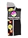 MadSportsStuff Softball Bomber Over The Calf Socks (Black/Grey, Large)