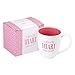Christian Art Gifts Pink Ceramic Coffee Mug – 14 oz. Lead and Cadmium-free Inspirational Scripture Coffee and Tea Mug for Teachers with Bible Verse: Let All You Do Be Done In Love – Corinthian 16:14