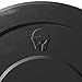 Titan Fitness Pair 15 lb Olympic Bumper Plate Black Benchpress Strength Training