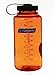 Nalgene 32oz Widemouth Bottle (Orange w/Black Cap, 1 QT)
