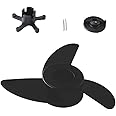 simhoa Powerful Prop 3 Electric Outboard Propeller Replacement Kit