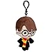 Harry Potter Clip On Plush Key Chain - Character Figure Accessory Keychain - Polyester