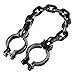 Topbuti Plastic Prison Handcuffs Wrist Shackles Simulated Handcuff Costume Accessory Trick Props for Halloween Costume Party