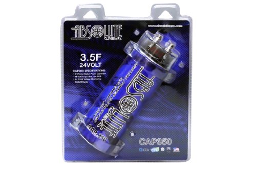 Absolute USA CAP350B 3.5-Farad Digital Capacitor Blue