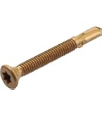 Viti Per Pavimento Rimorchio 1/4-20 X 2-1/4 – 100 Pezzi, Testa Piatta, Torx T30