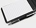 Small Pocket PU Leather Business Notebook Cover Jotter Multifunction A7 Mini Notepad,30 Pages Note Paper, 0.7 Metal Rotating Pen,and Pen Holder