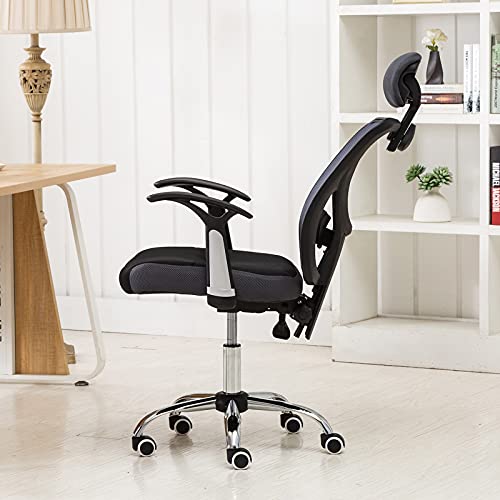 HOMEFUN Ergonomic Mesh Office Chair, Adjustable Computer Desk Chair