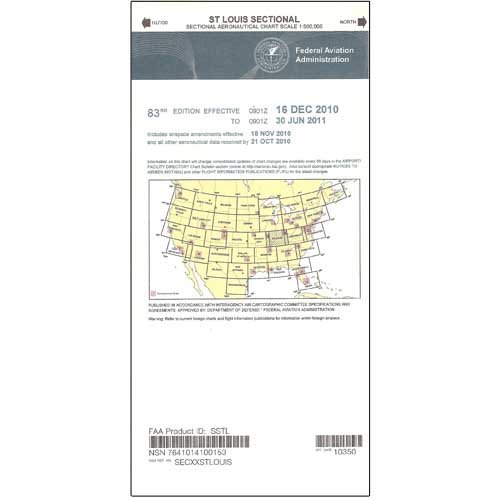 FAA-Chart-VFR-Sectional-ST-LOUIS-SSTL-Current-Edition