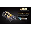 Fenix-ARE-X2-battery-charger-two-Fenix-ARB-L18-2300-18650-batteries-with-EdisonBright-Battery-carry-case-bundle