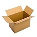 Pratt PRA0088 Recycled Corrugated Cardboard Single Wall Standard Box with C Flute, 16' Length x 12' Width x 10' Height, (Pack of 25)