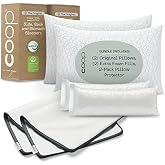Coop Home Goods Original Pillow &amp; Protector King Bundle, Set Includes (2) Original Loft Pillows &amp; (2) UltraTech Waterproof Pillow Protectors