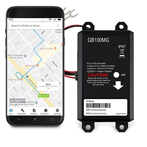 Lumitrac 2Wire BatteryMounted RealTime GPS Tracker for Cars, Trucks