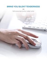 INPHIC Wireless Mouse Rechargeable, 700mAh, Slim