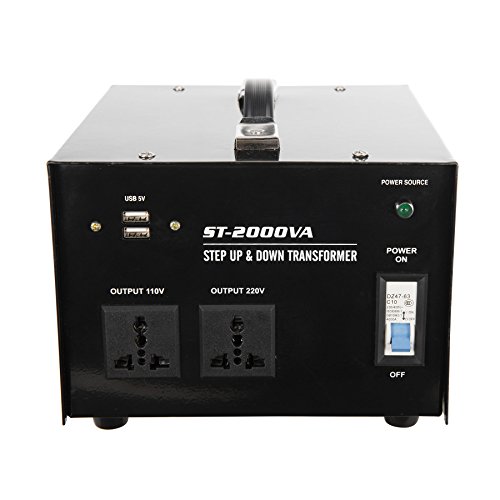 Buy COZ Premium 2000 Watts Step Up & Down Voltage Transformer