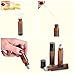 8 Pack, HwaShin 10 ml Amber Glass Roll on Bottles, Essential Oil Roller Bottles with Stainless Steel Roller Balls(1 Opener, 1 Funnel, 3 Droppers,2 Extra Roller Balls & 12 Pieces Labels Included)